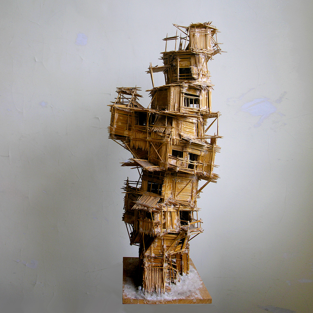 Homemade 3, a sculpture by Guido Vrolix