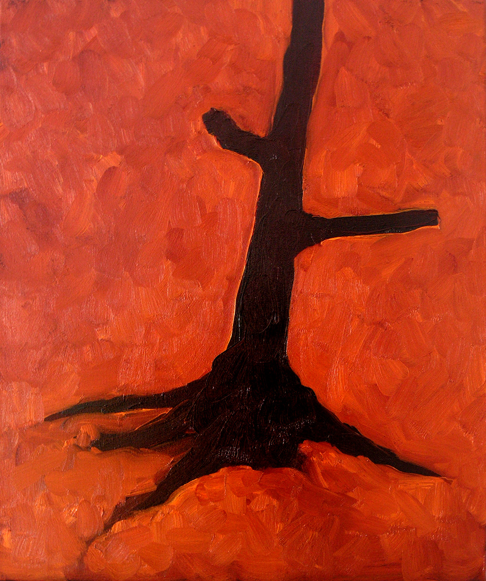 Tree 2, a painting by Guido Vrolix