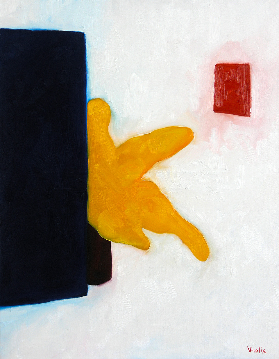 Studio Monster 2, a painting by Guido Vrolix