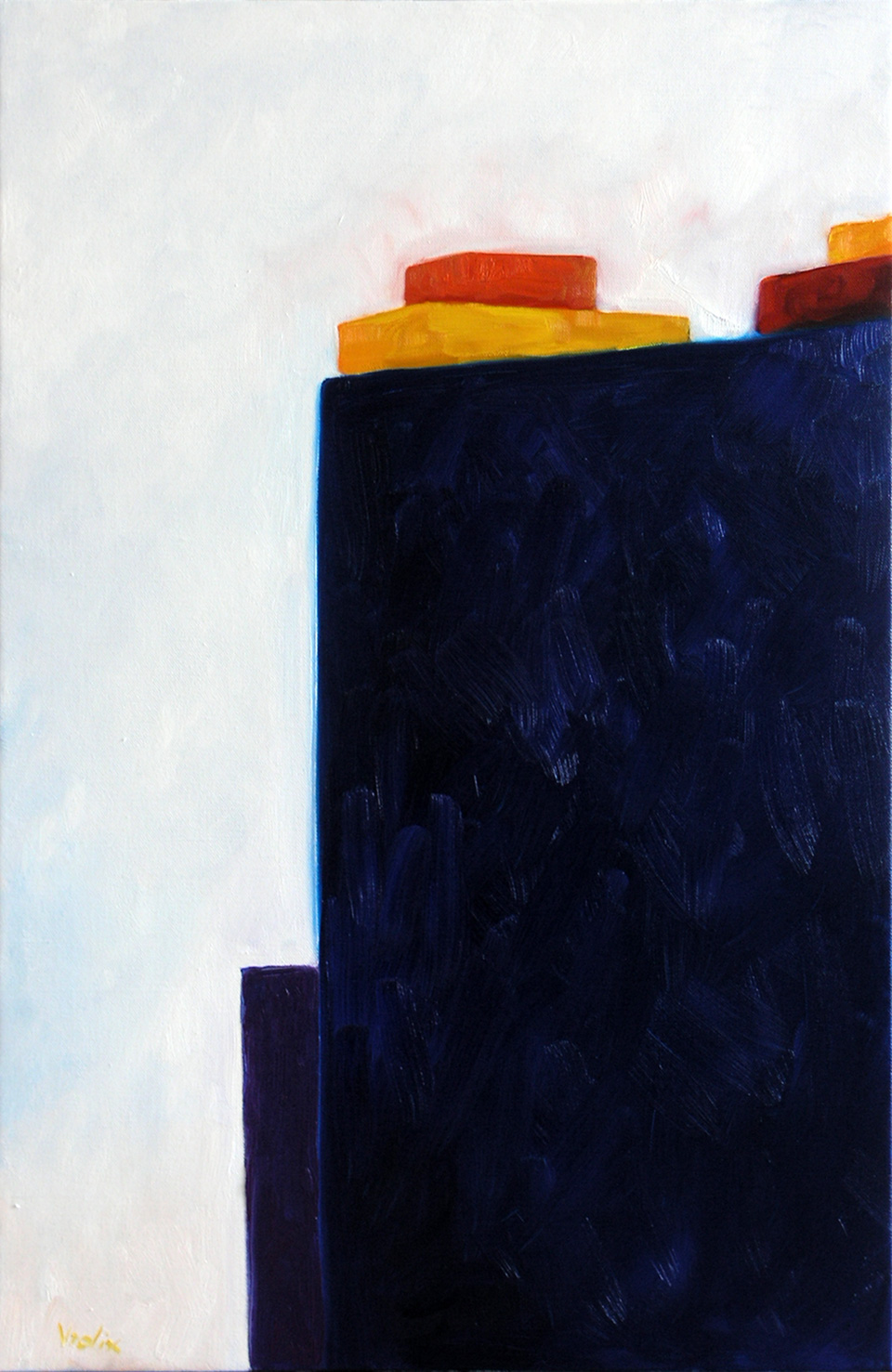 Boxes 1, a painting by Guido Vrolix