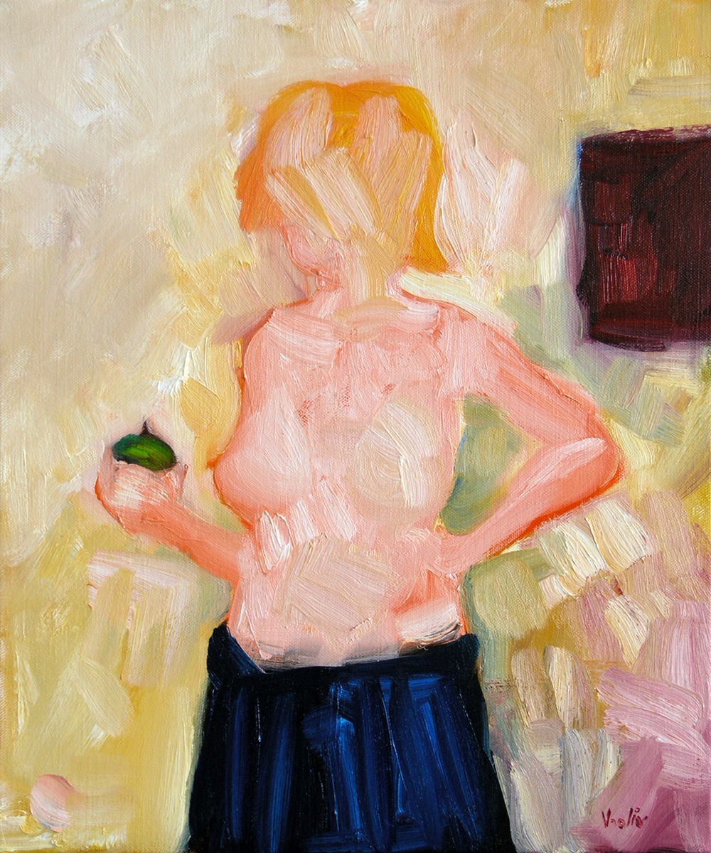 The Apple, a painting by Guido Vrolix