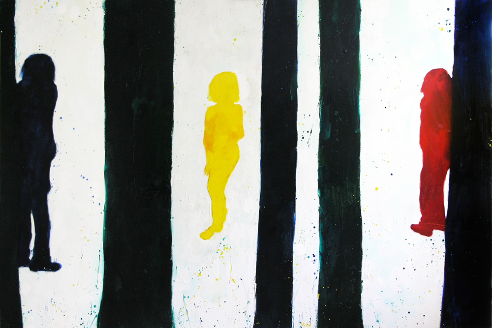 The Park, a painting by Guido Vrolix