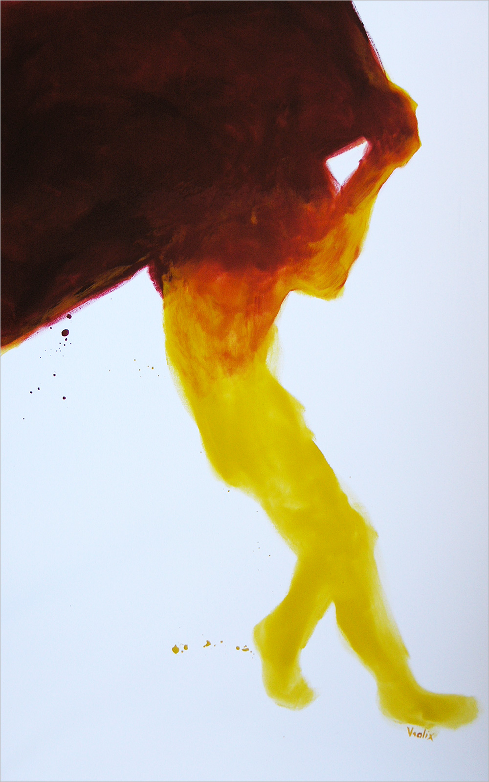 Heavy, a painting by Guido Vrolix