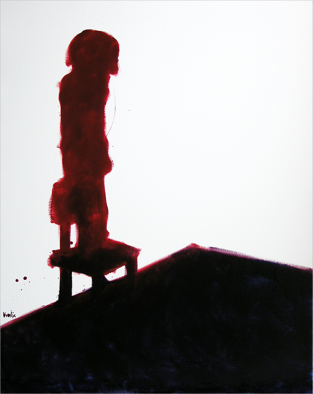 Home Alone, a painting by Guido Vrolix