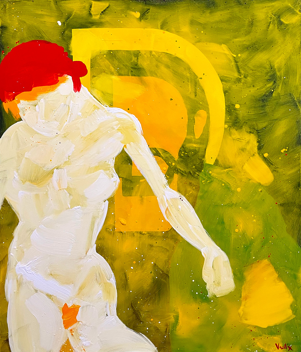 Blinded By The Light, a painting by Guido Vrolix