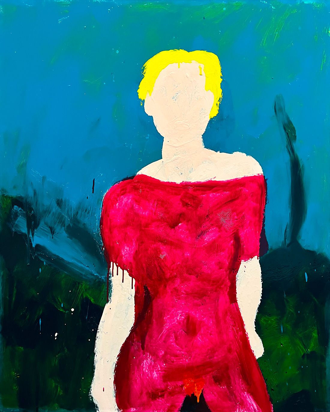 The Uncultivated Grounds. A painting by Guido Vrolix