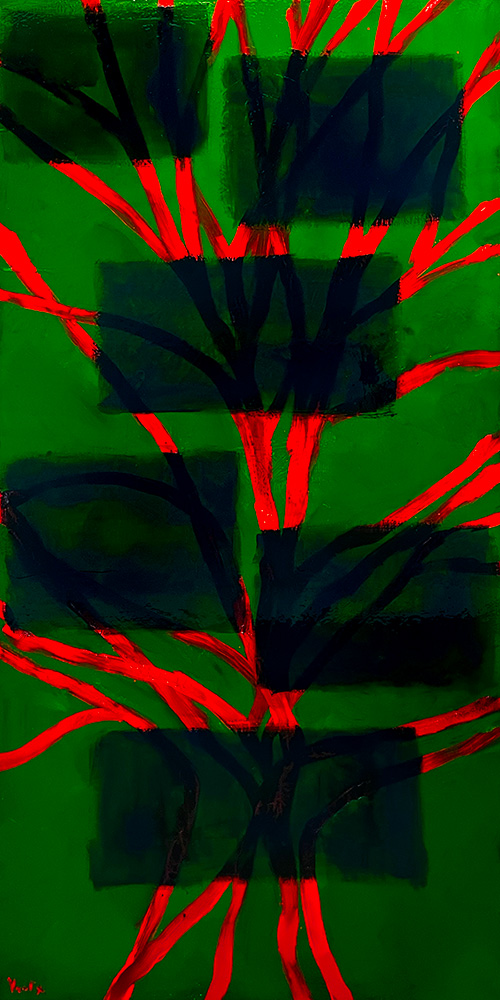 Family Tree. A painting by Guido Vrolix