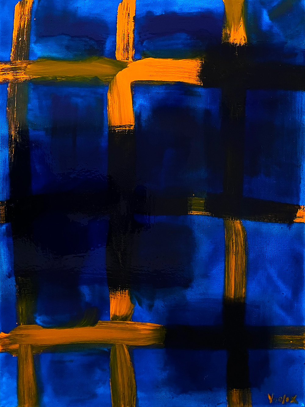 Dead Of Night. A painting by Guido Vrolix
