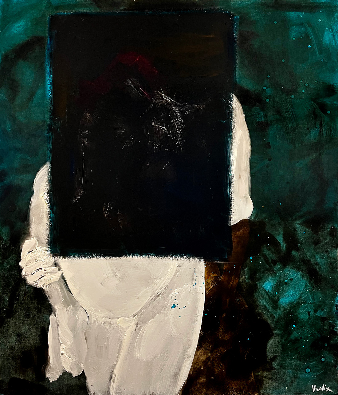 The Lovers, a painting by Guido Vrolix