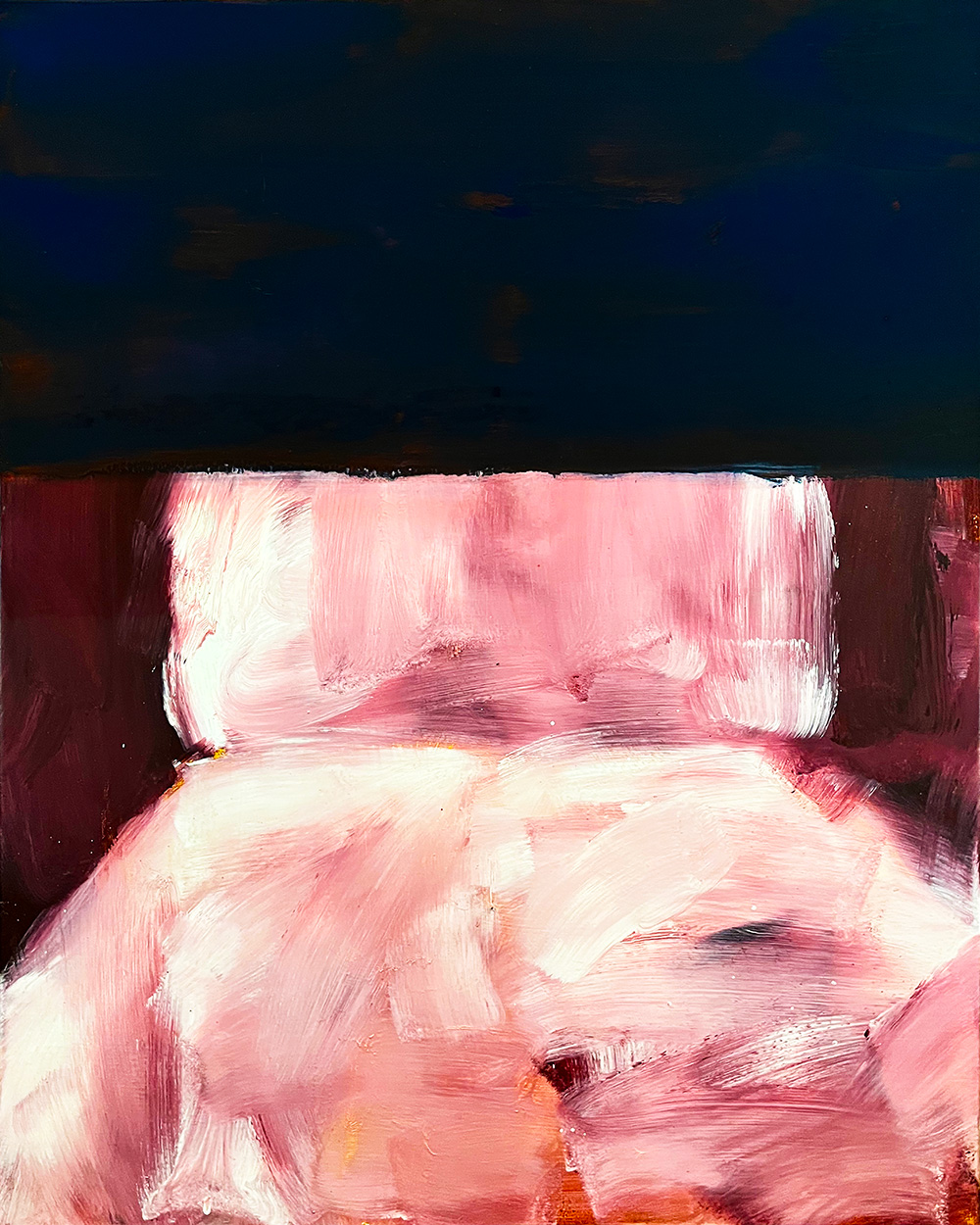 Screaming in Silence, a painting by Guido Vrolix